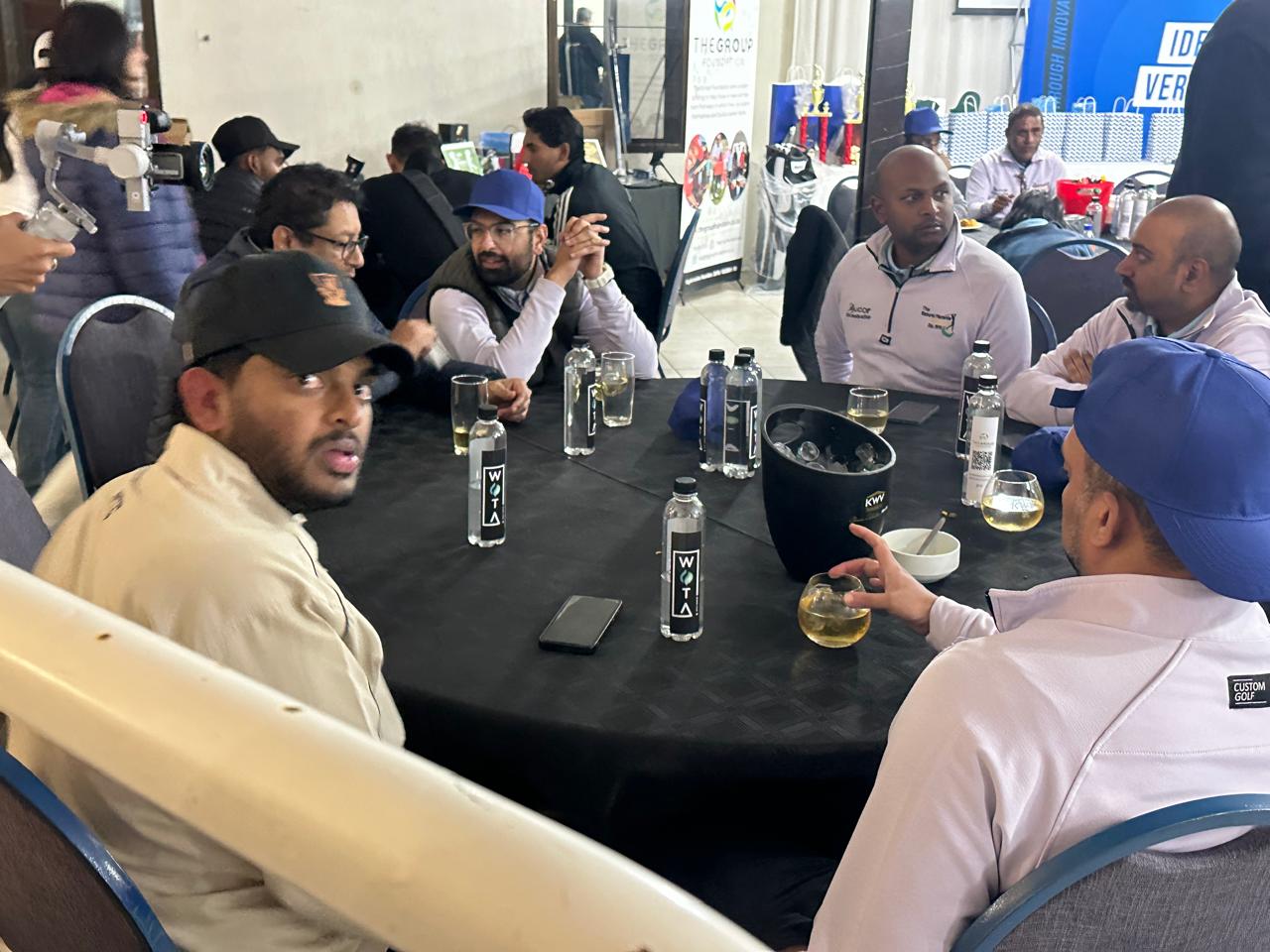 Between the rounds — The Group — M&R Memorial Golf Day