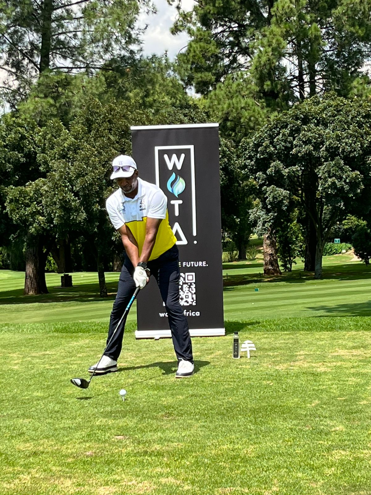 At the tee — Number 43 — Golf Day